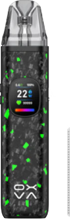 OXVA XLIM PRO 2 DNA Version — czarny system pod z zielonym wzorem