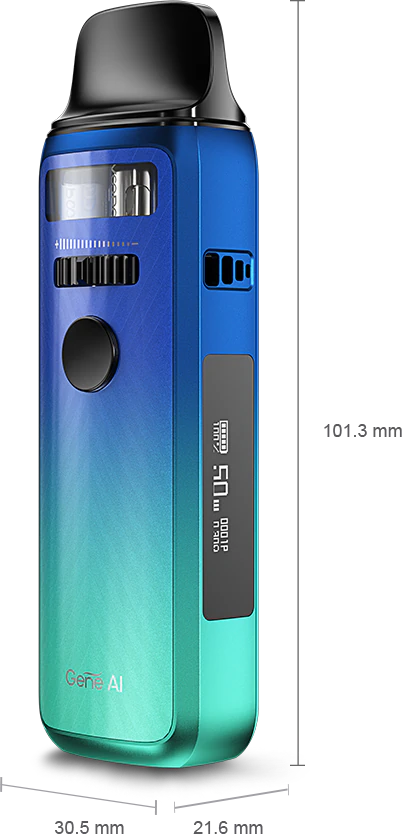 VOOPOO VINCI 3 — niebiesko-zielony pod mod
