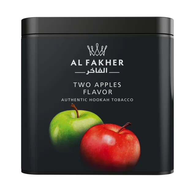 Opakowanie tytoniu do shishy Al Fakher Two Apples